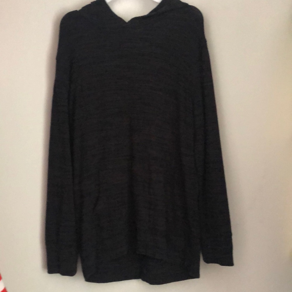 Charcoal Heather Pullover, girls size XL